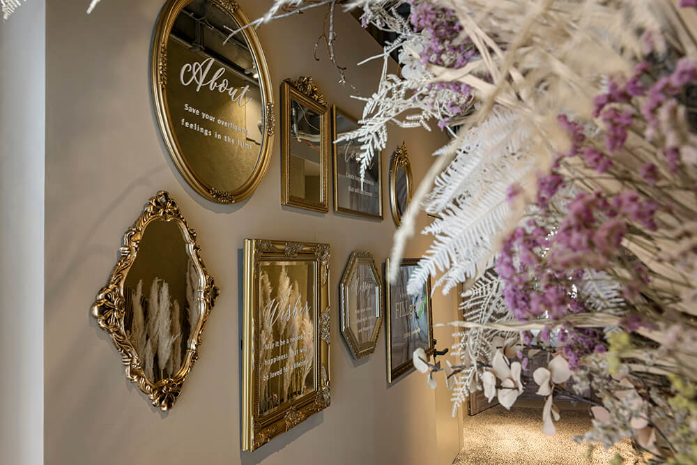 スタジオの内観