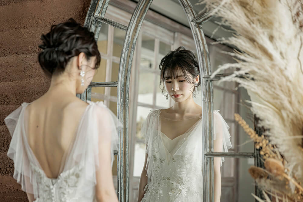 スタジオモデル撮影