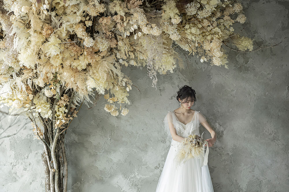 スタジオモデル撮影