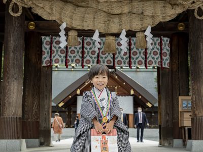 七五三のロケーションフォト