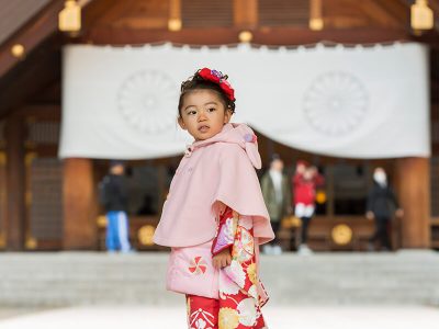 七五三のロケーションフォト