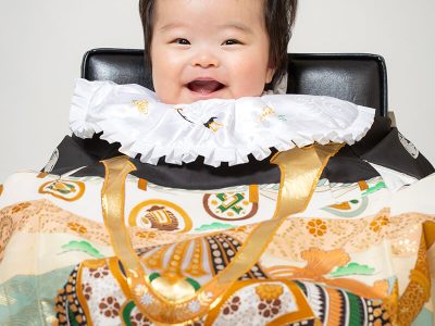 百日の記念写真