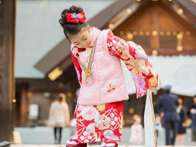 七五三のロケーションフォト